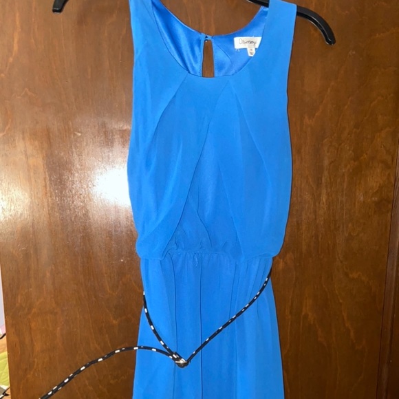 Blue Sleeveless Dress - Picture 1 of 6